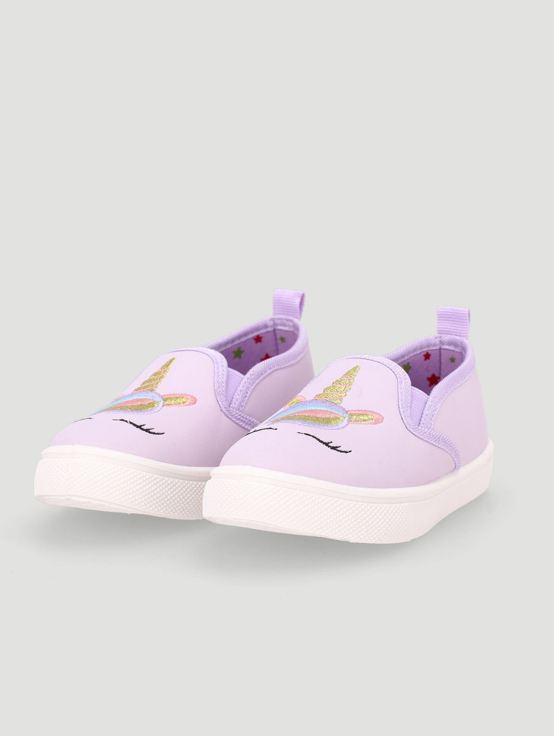 Pre-Girls Unicorn Slip On Sneaker - Lilac