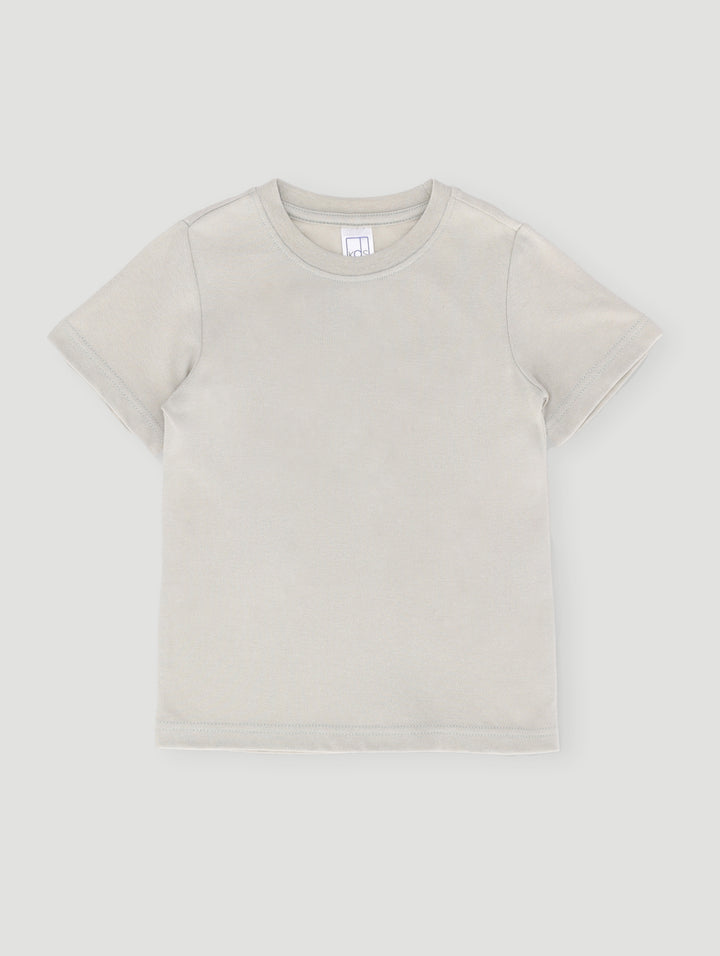Pre- Boys Short Sleeve Textured Pique Tee - Green