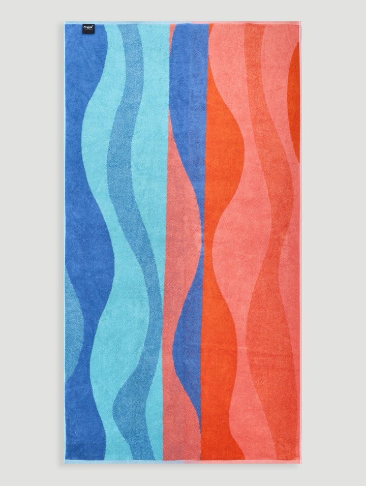 Beach Towel Wavy - Multi
