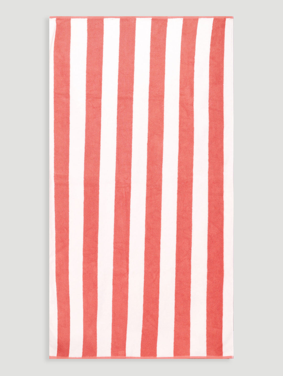 Beach Towel Christy Stripe - Coral