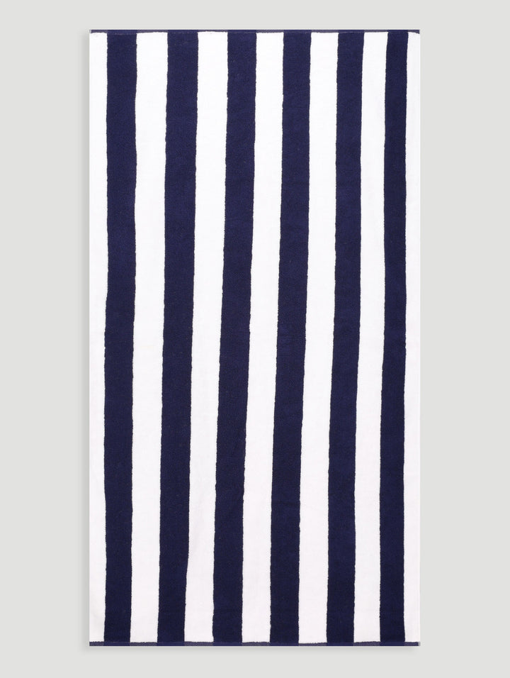 Beach Towel Christy Stripe - Navy