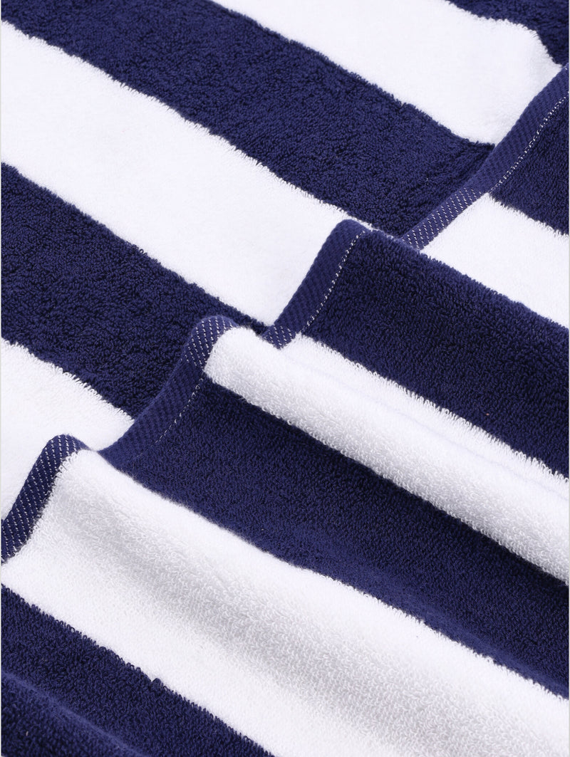 Beach Towel Christy Stripe - Navy