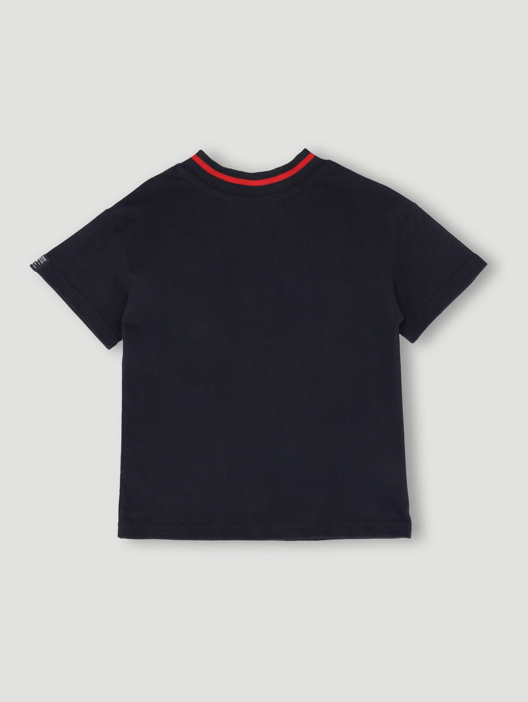 Pre- Boys Short Sleeve Football Tee - Black