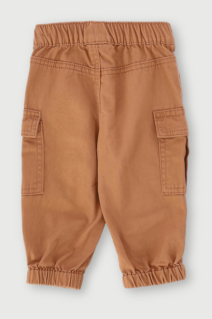 Baby Boys Twill Pants - Tan