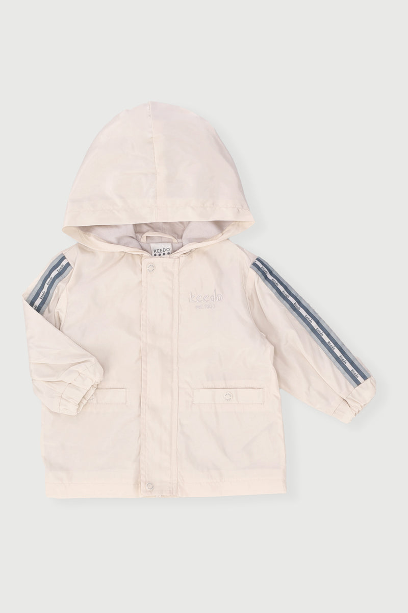 Keedo Baby Boys Windbreaker - Cream