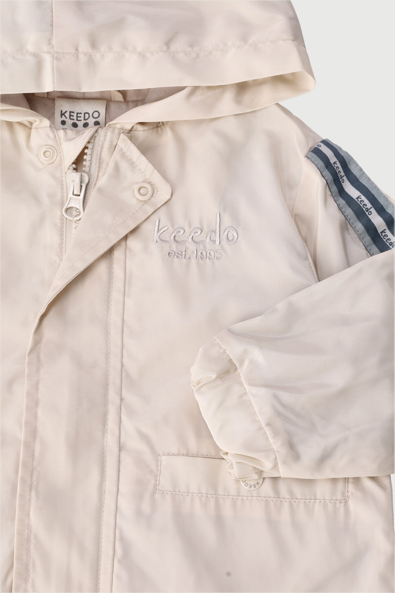 Keedo Baby Boys Windbreaker - Cream