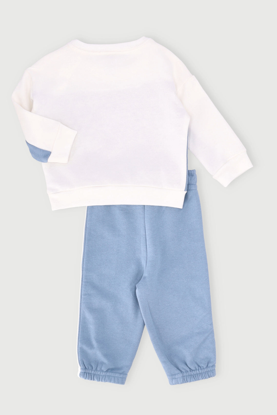 Baby Boys Boston Tracksuit - Cream/Blue
