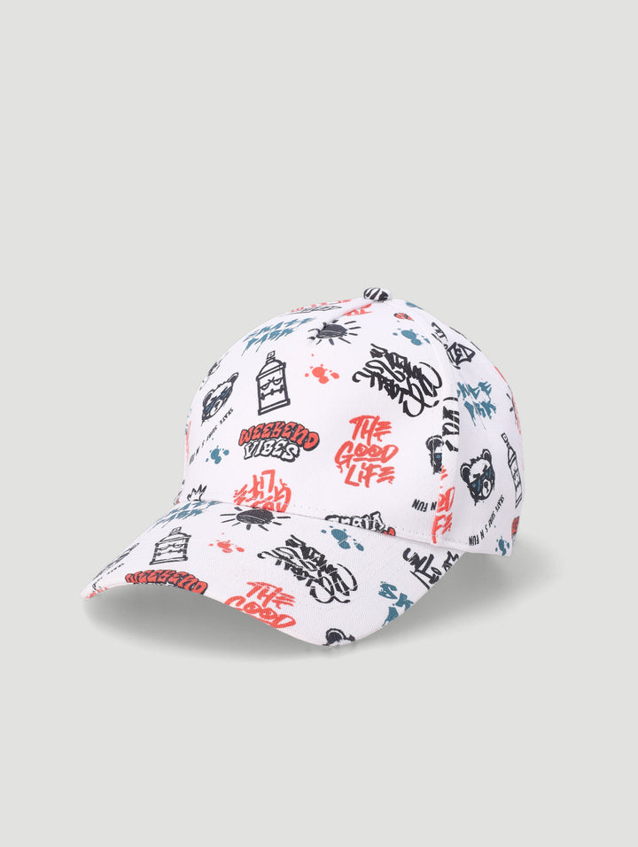 Boys Graffitti Cap - Multi