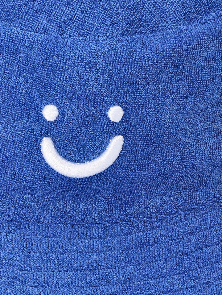 Pre-Boys Terry Cloth Bucket Hat - Blue