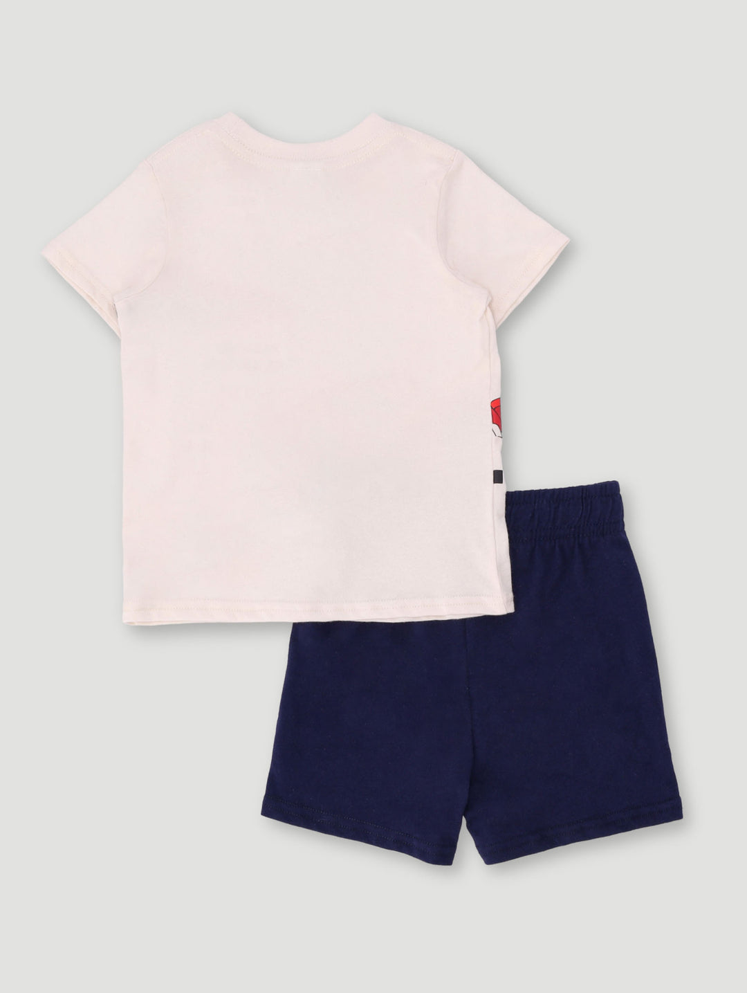 Baby Boys Knit Cars Set - Cream/Navy