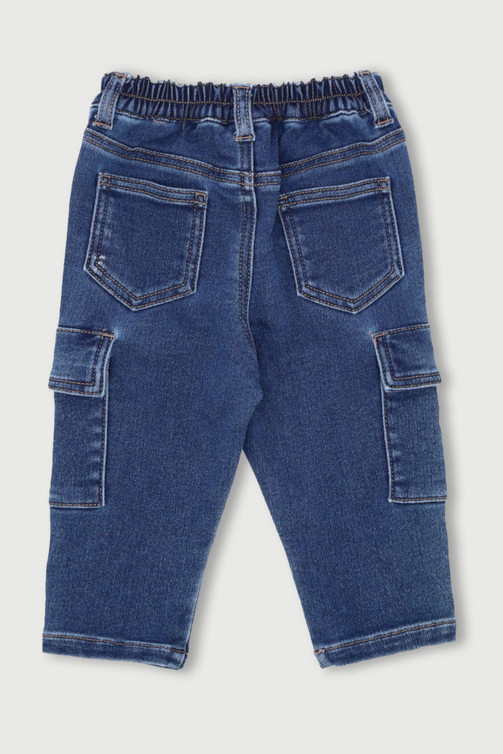 Baby Boys Knit Denim - Midnight Blue