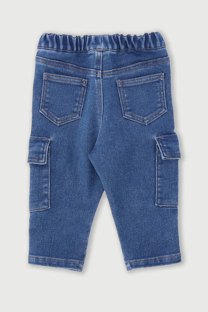 Baby Boys Knit Denim - Midnight Blue