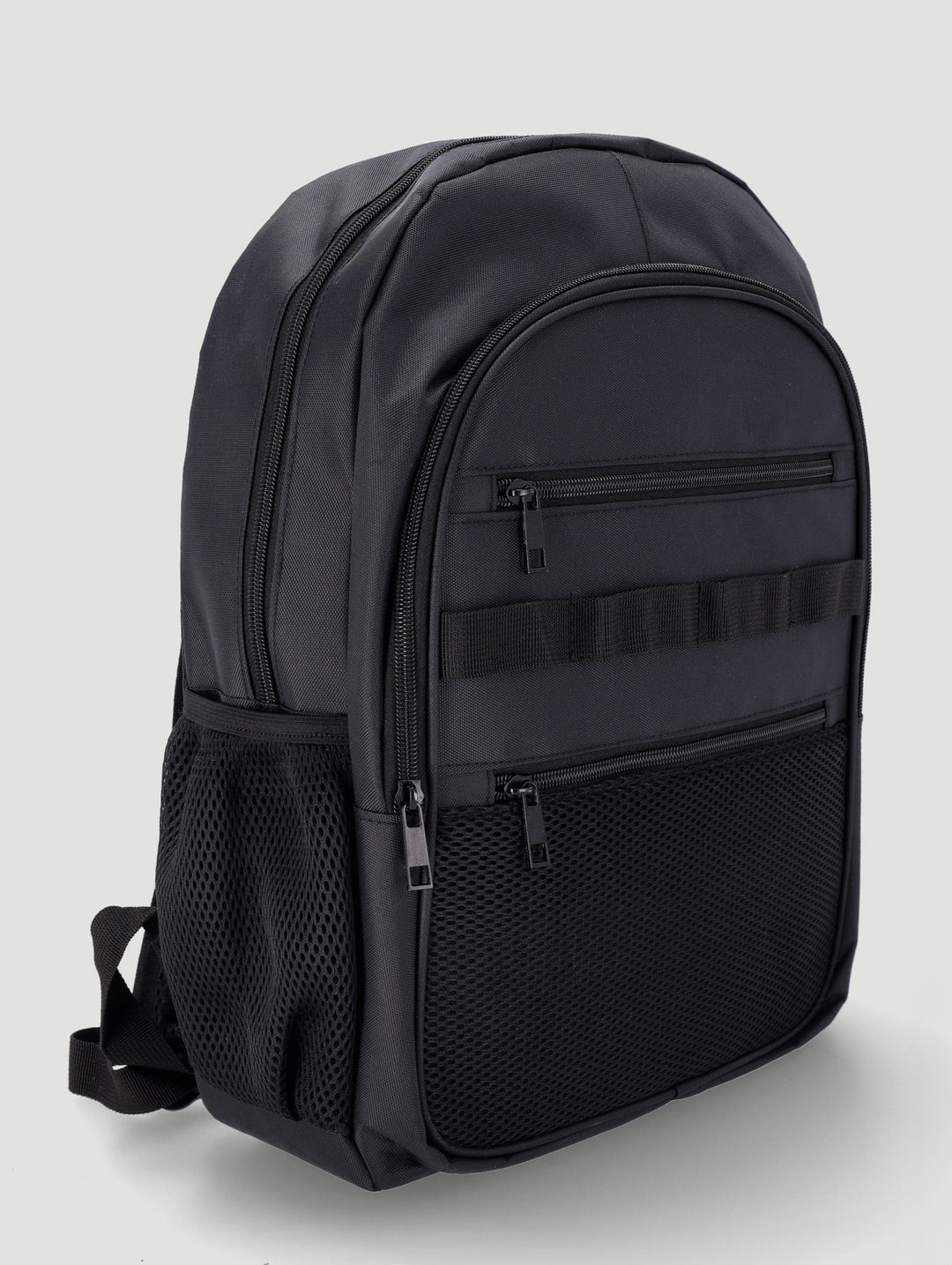 Boys Webbing Detail Backpack - Black