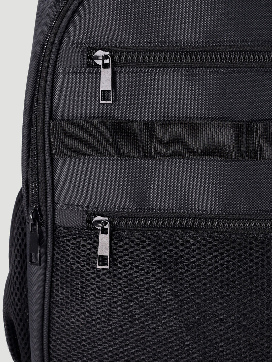 Boys Webbing Detail Backpack - Black