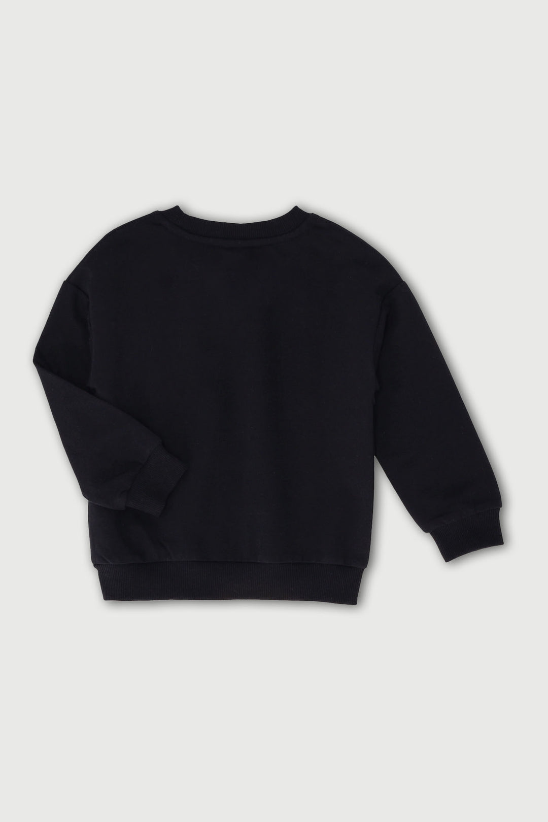 Pre-Boys Fleece Crew - Black