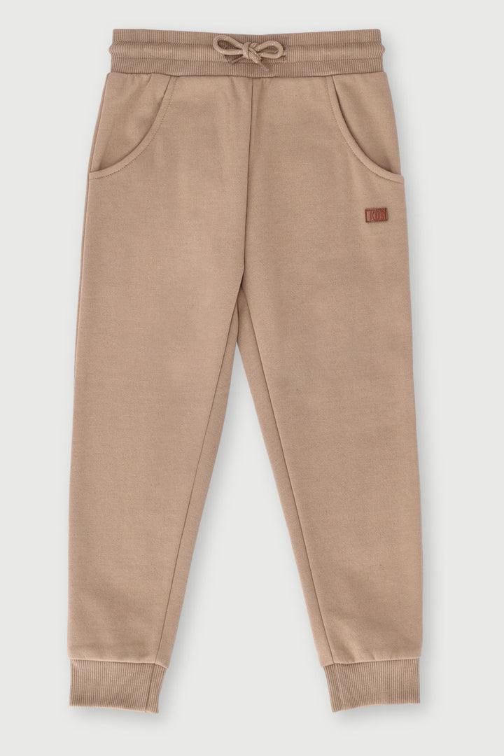 Pre-Boys Fleece Jogger - Tan