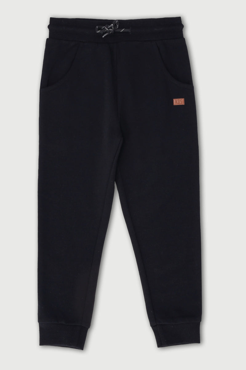 Pre-Boys Fleece Jogger - Black