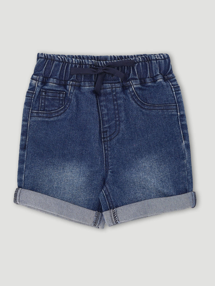 Baby Boys Denim Short - Indigo