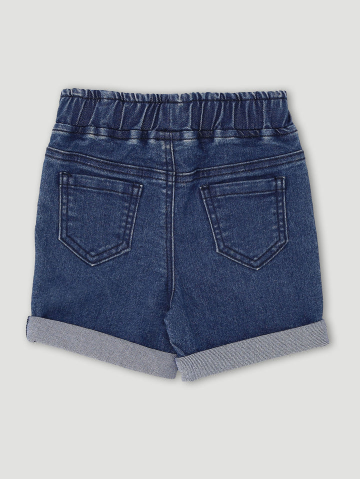 Baby Boys Denim Short - Indigo