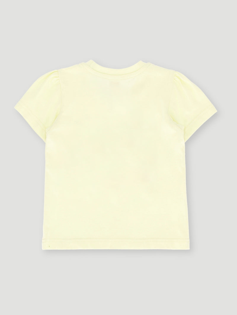 Pre- Girls Anything Is Possible Basic Tee - Lime