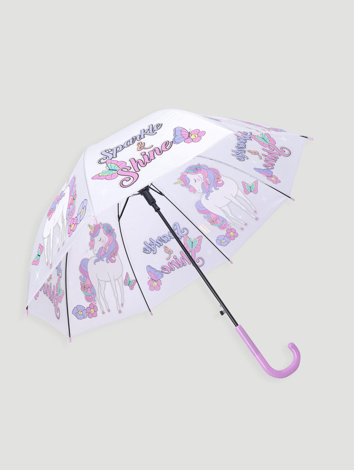 Pre-Girls Unicorn Umbrella - Multi