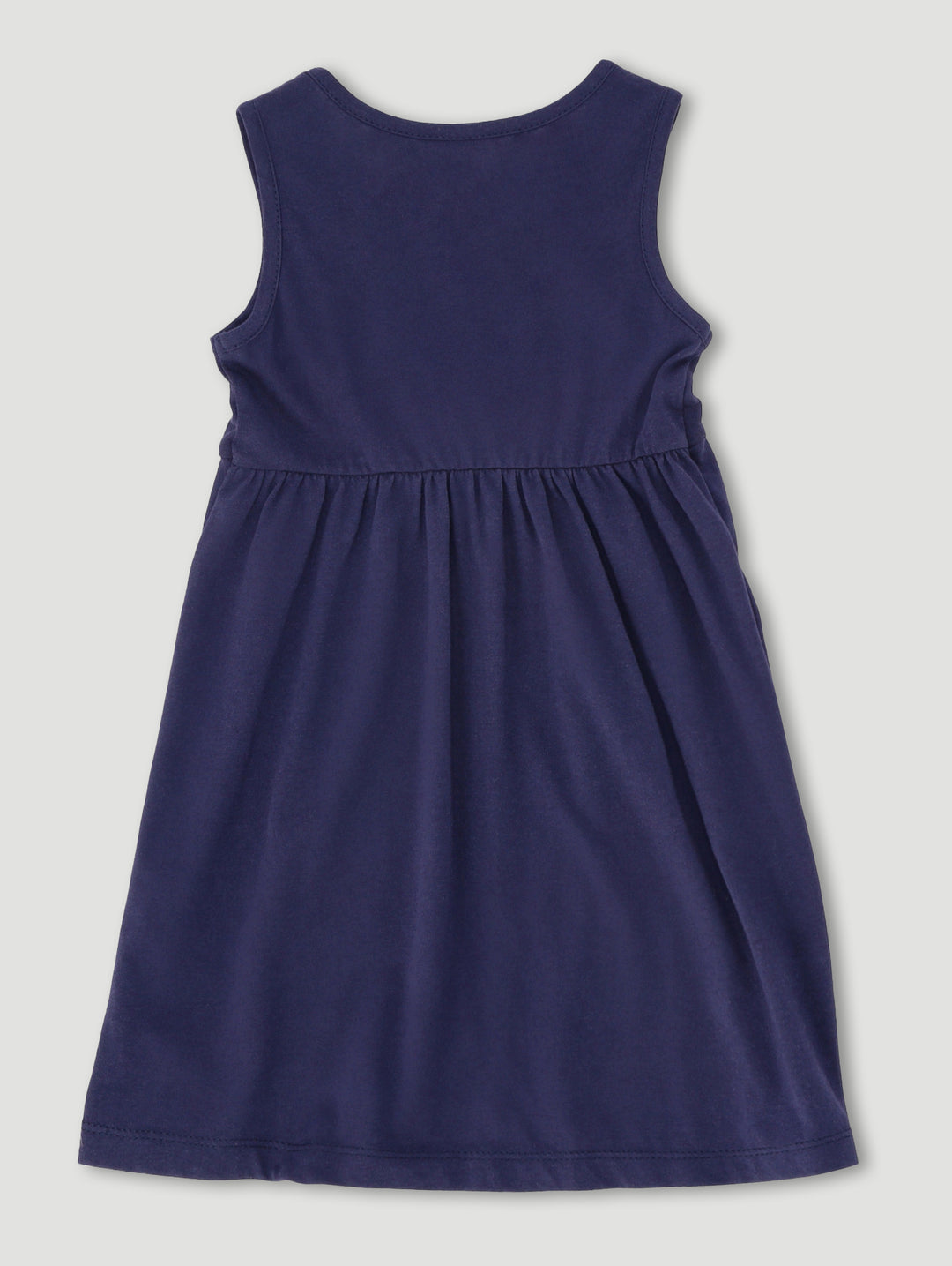 Pre-Girls Sleeveless Dress - Navy