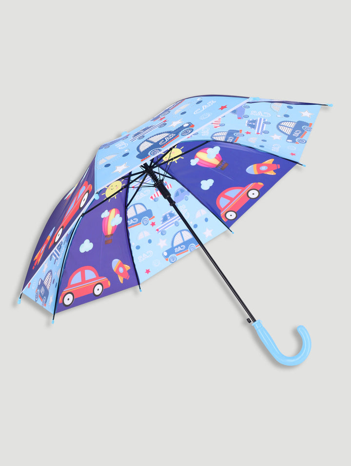 Pre-Boys Car Umbrella - Blue