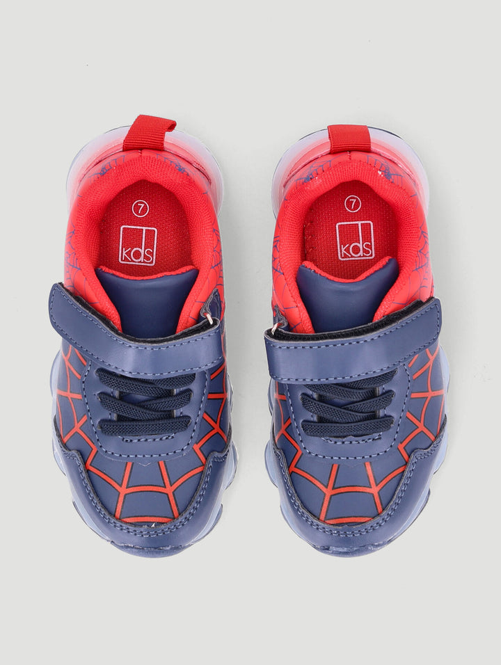 Pre-Boys Web Lightup Trainer - Blue