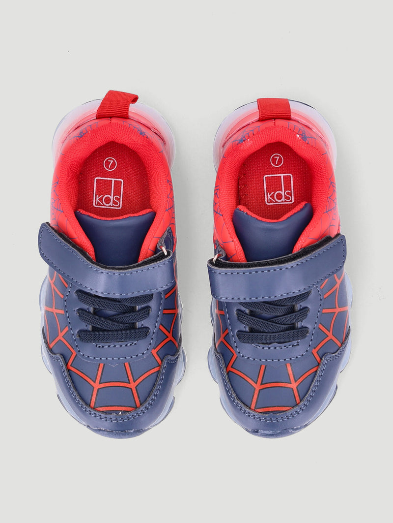 Pre-Boys Web Lightup Trainer - Blue