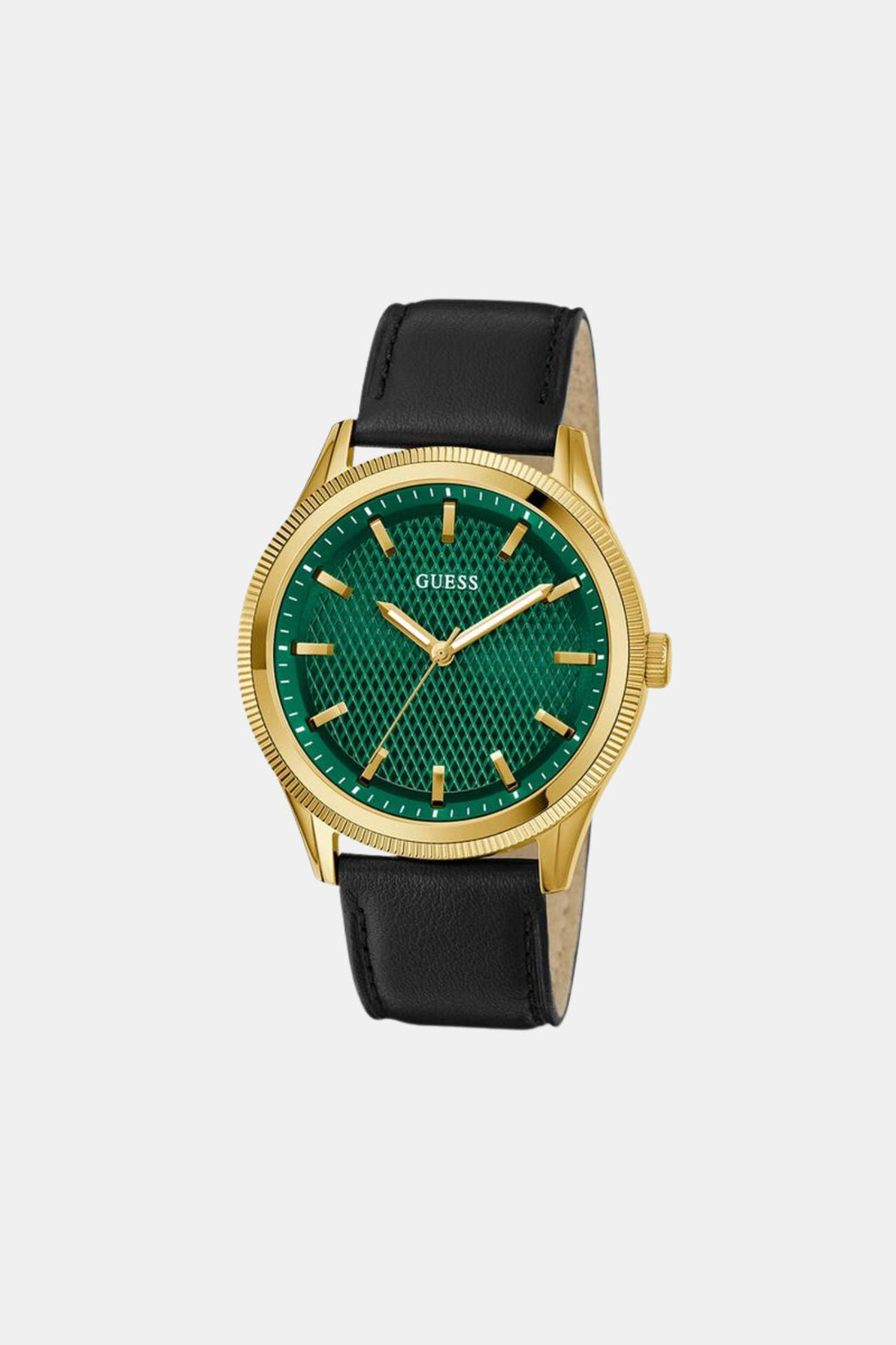 Black Gold Tone Analogue Watch