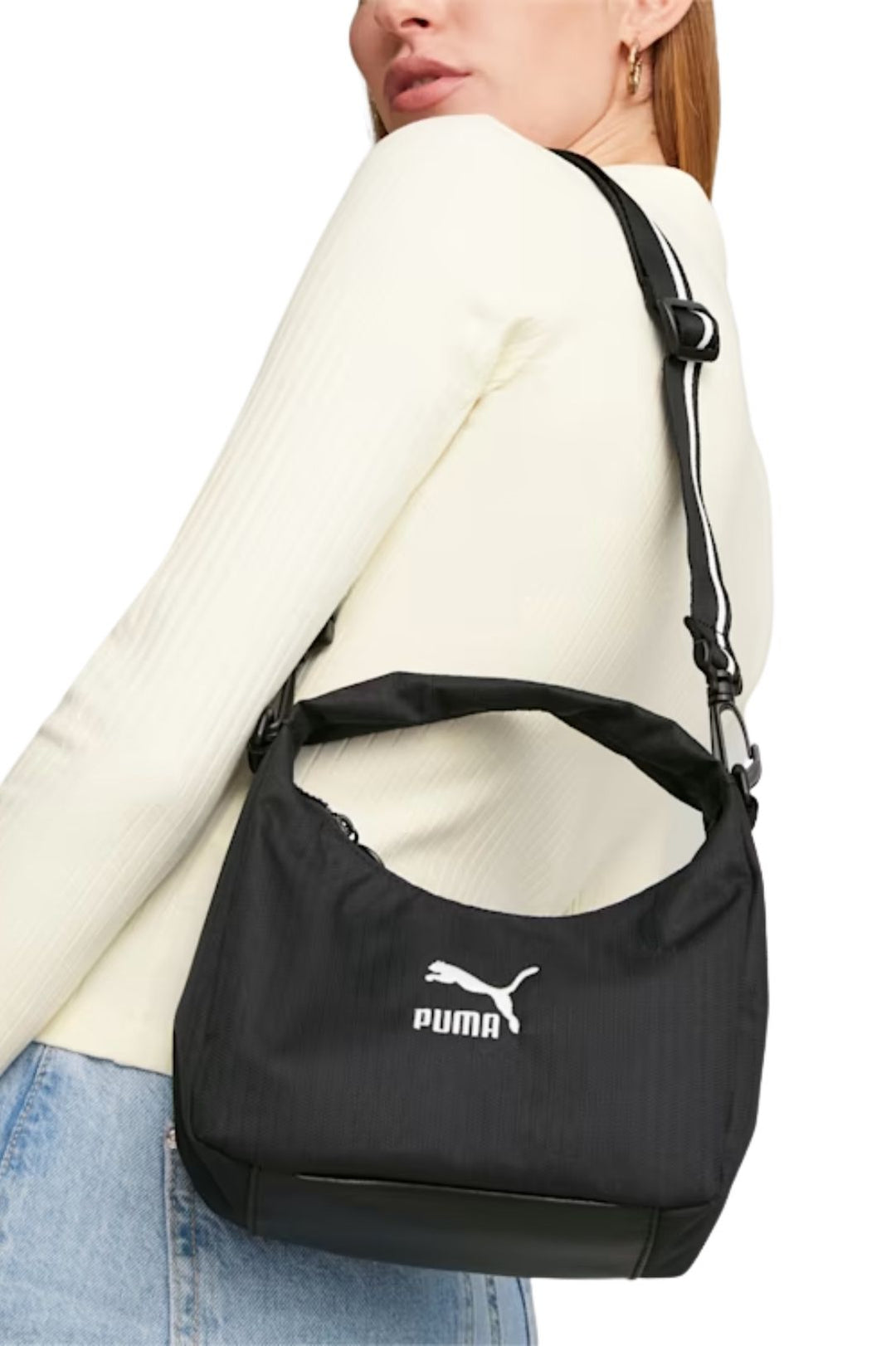 Prime Classics Seasonal Mini Hobo Bag - Black