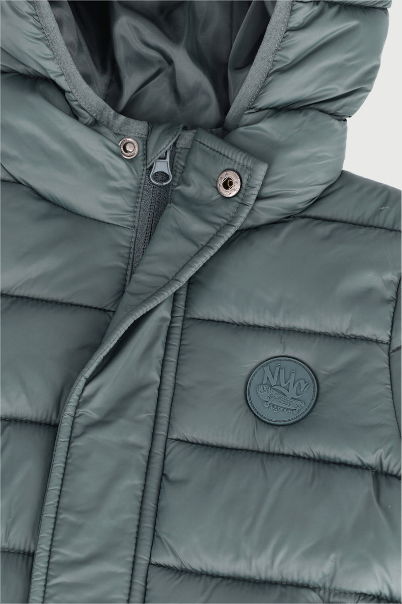 Pre-Boys Core Puffer Jacket - Teal