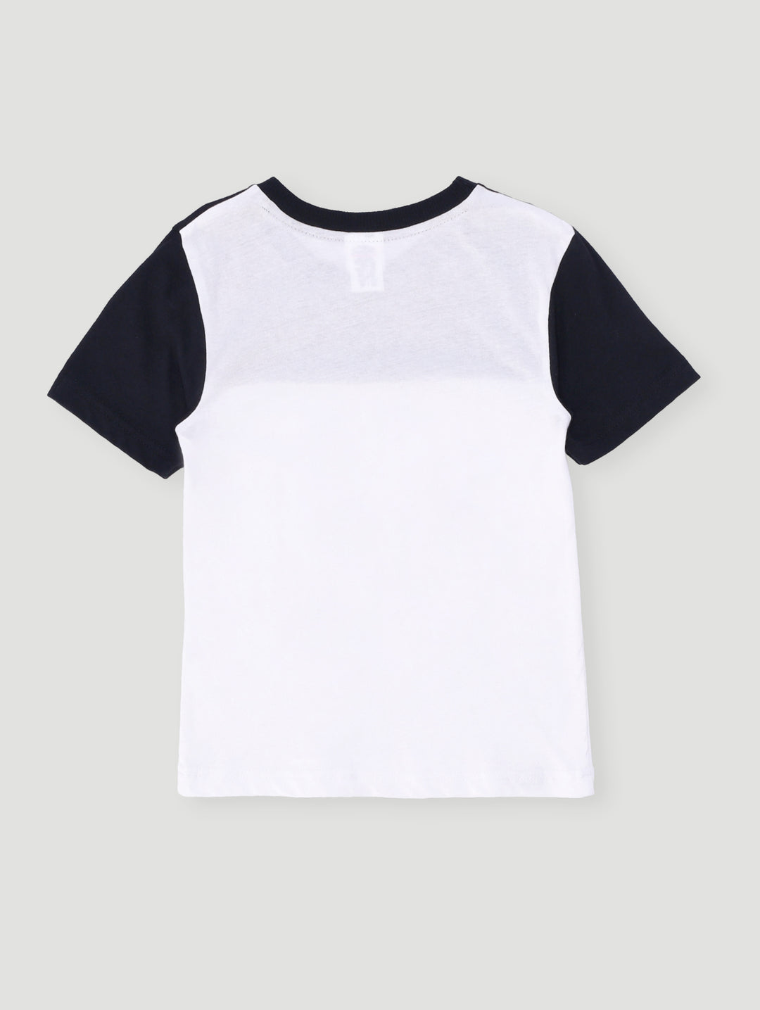 Pre- Boys Short Sleeve Mickey Gel Piped Tee - Black/Red