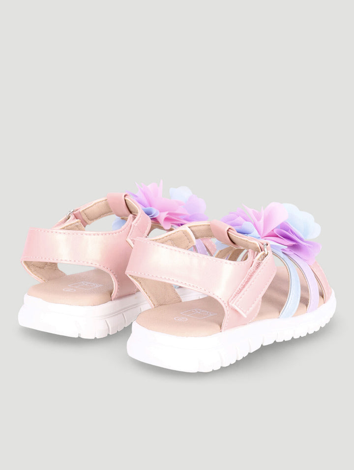 Pre-Girls Multi Colour Comfort Sandal