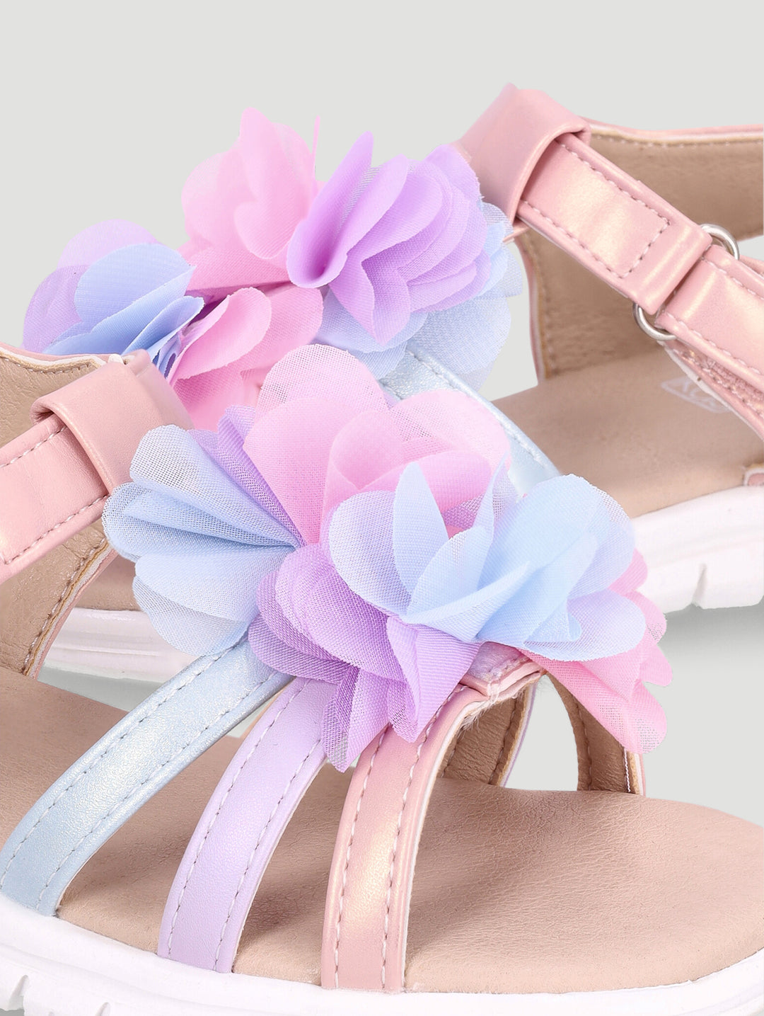 Pre-Girls Multi Colour Comfort Sandal