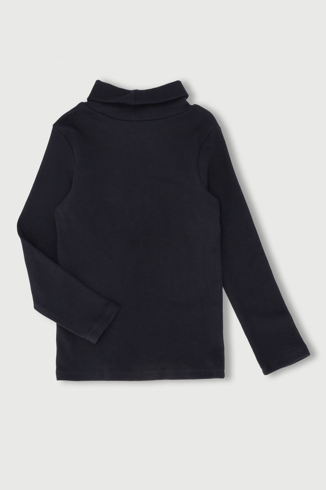 Pre-Boys Embroidered Poloneck - Black