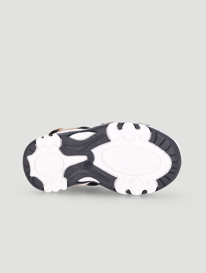 Pre-Boys Closed Toe Adventure Sandal - Black/Grey