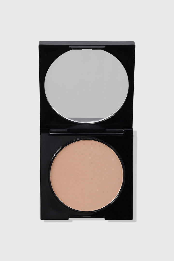 Red Square Pressed Powder