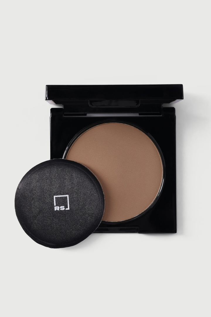 Red Square Pressed Powder
