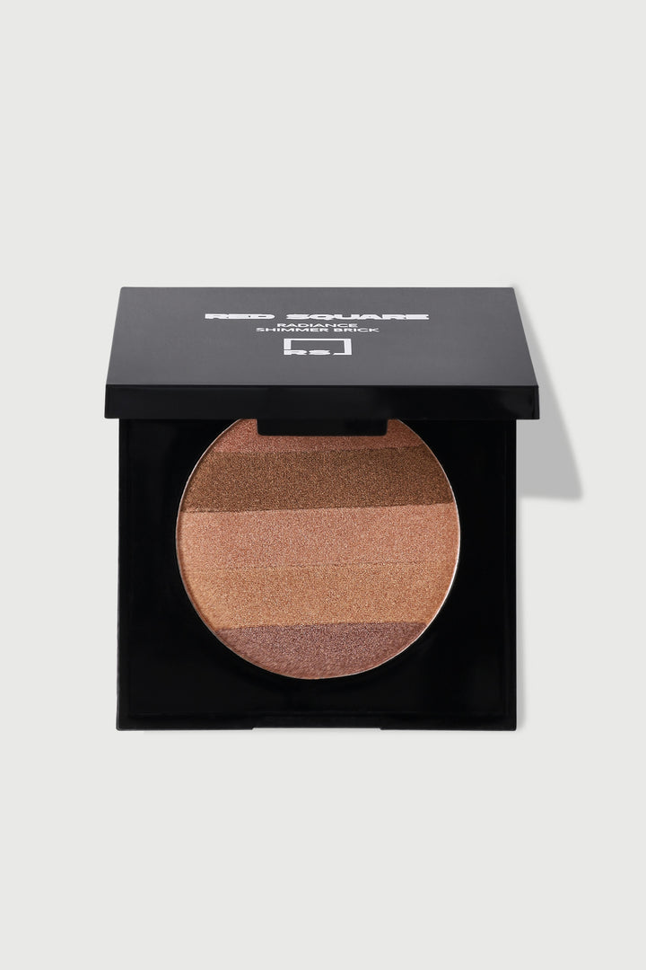 Red Square Radiance Shimmer Brick