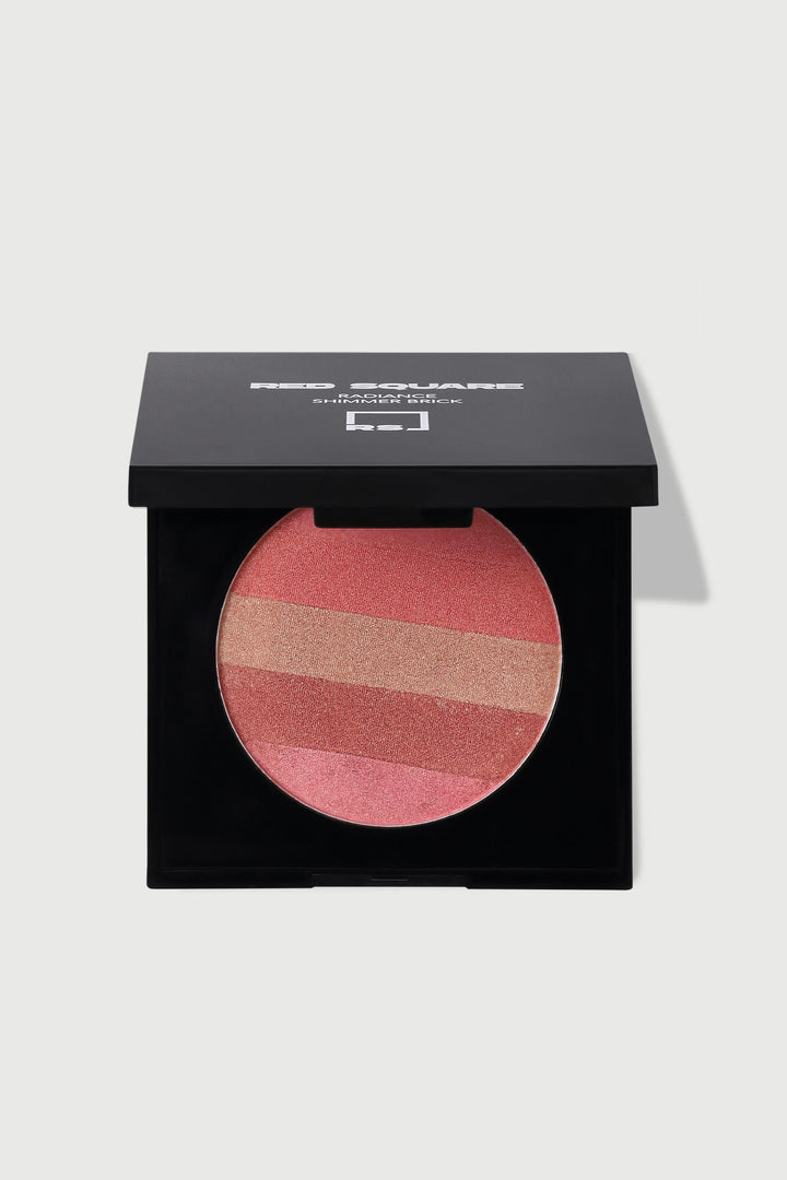 Red Square Radiance Shimmer Brick