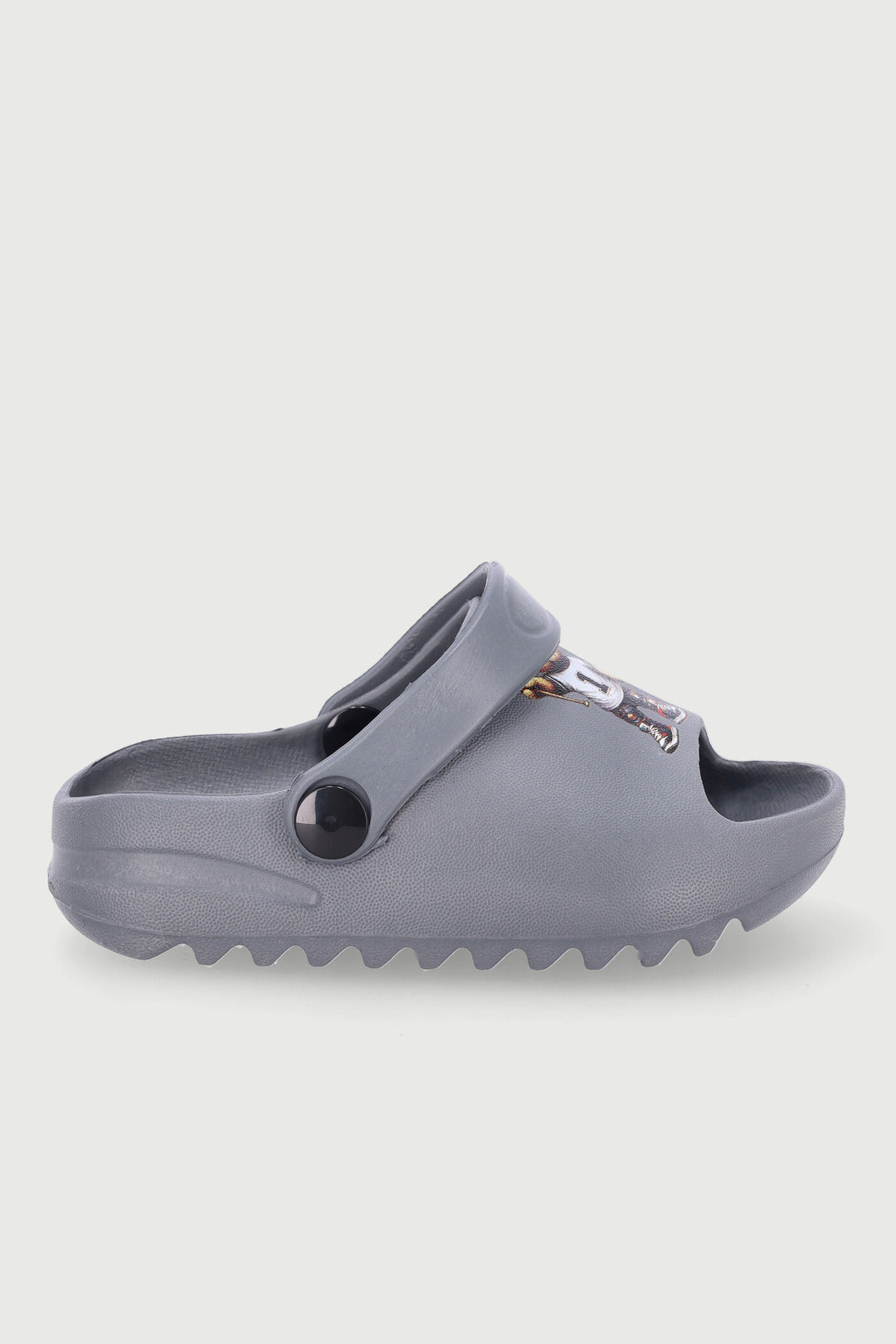 Pre-Boys Bear Moulded Slide - Grey