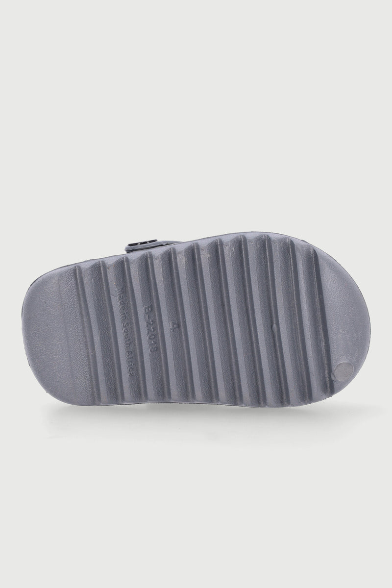 Pre-Boys Bear Moulded Slide - Grey