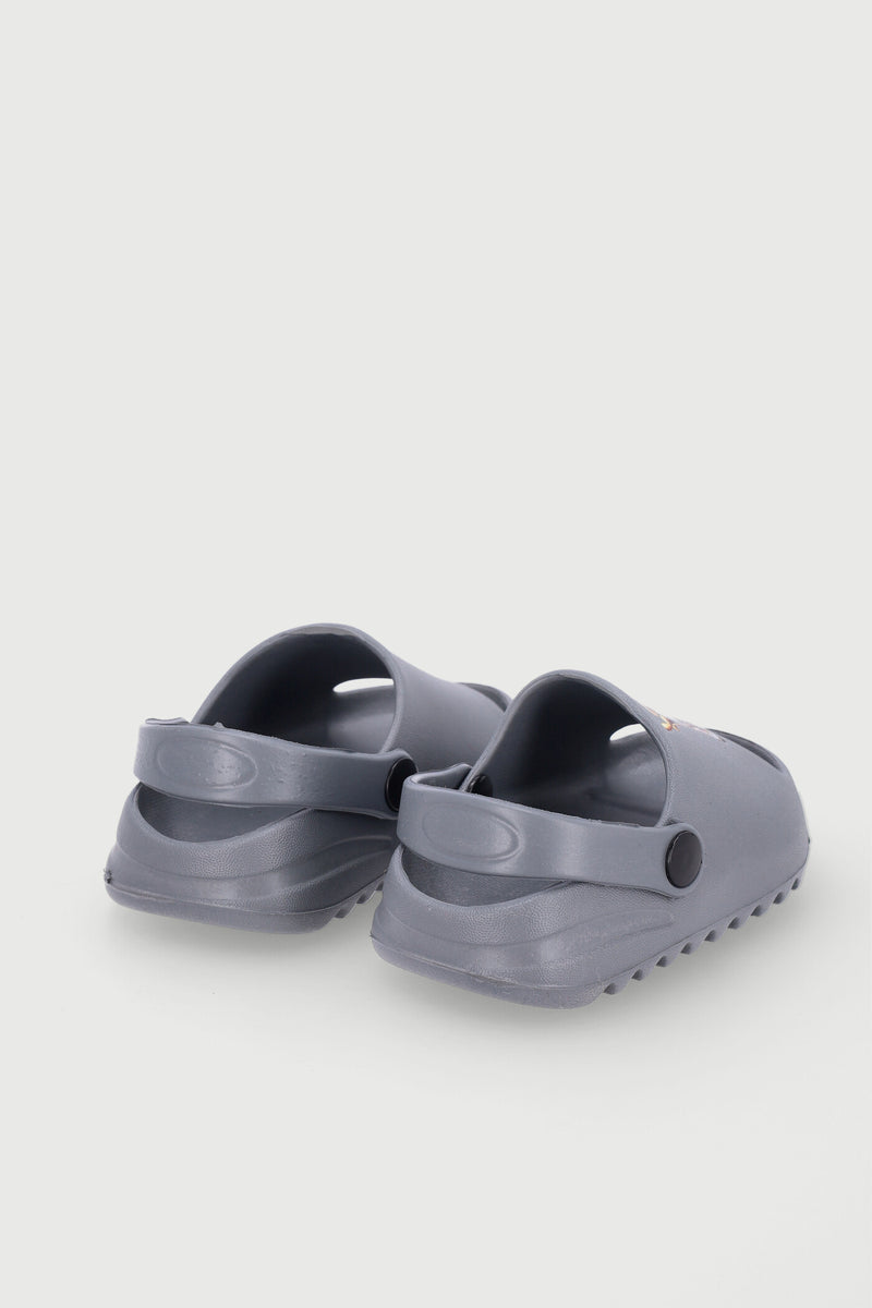 Pre-Boys Bear Moulded Slide - Grey