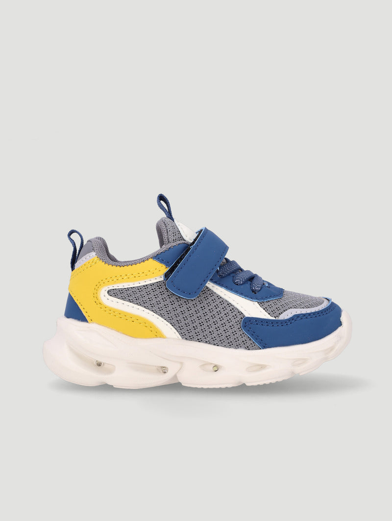 Pre-Boys Light Up Trainer - Navy