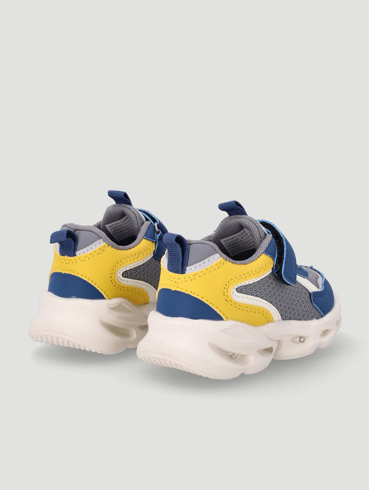 Pre-Boys Light Up Trainer - Navy