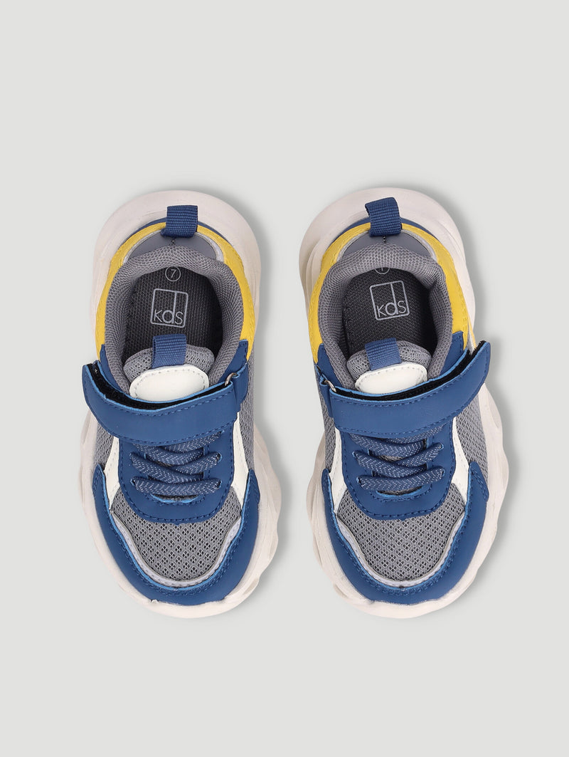 Pre-Boys Light Up Trainer - Navy