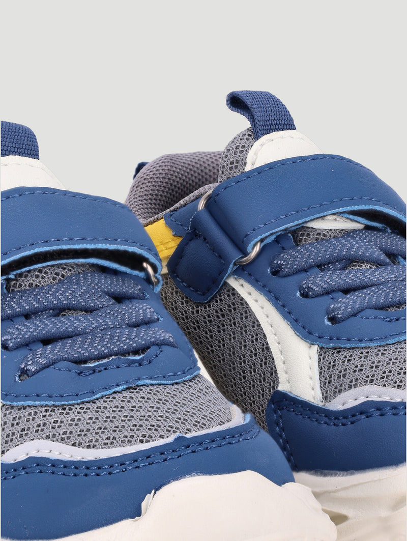 Pre-Boys Light Up Trainer - Navy