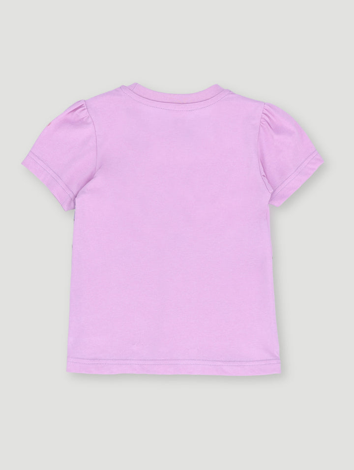 Pre- Girls Unicorn Sorbet Top - Lilac