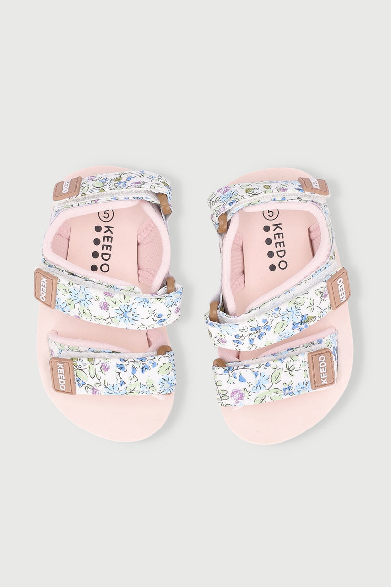 Keedo Girls Floral Sport Sandal - Multi